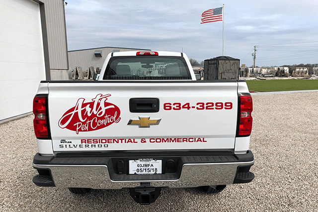 Arts Pest Control Truck